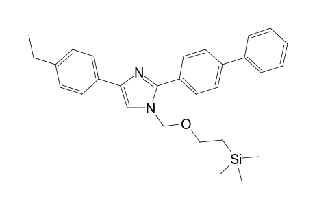 2-(4-Biphenyl)-4-(4-ethylphenyl)-1-{[2-(1,1,1-trimethylsilyl)ethoxy]methyl}-1H-imidazole