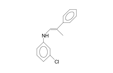 N-(2-Phenyl-prop-1-enyl)-3-chloro-aniline