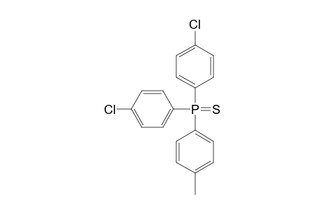 BIS-(4-CHLOROPHENYL)-4-TOLYL-PHOSPHANSULFIDE