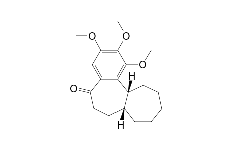 (7aR,12aR)-1,2,3-trimethoxy-7,7a,8,9,10,11,12,12a-octahydro-6H-benzo[a]heptalen-5-one