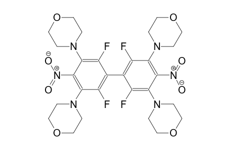 morpholine, 4-[2,2',6,6'-tetrafluoro-3',5,5'-tri(4-morpholinyl)-4,4'-dinitro[1,1'-biphenyl]-3-yl]-