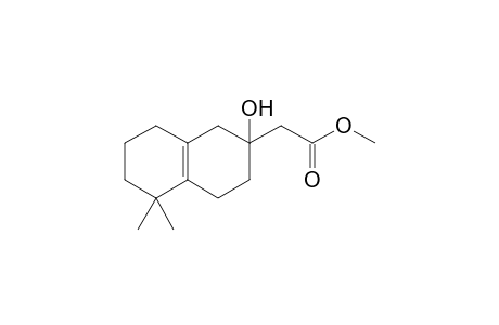 Methyl 5,5-Dimethyl-2-hydroxy-1,2,3,4,5,6,7,8-octahydronaphthalene-2-acetate