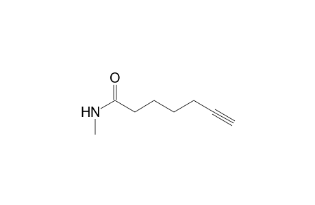 N-methyl-6-heptynamide
