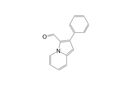 3-indolizinecarboxaldehyde, 2-phenyl-