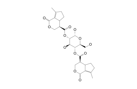 IRIDOLINAROSIDE_C;2,4-BIS-7-DEOXYIRIDOLACTONIC_ACID_ALPHA-D-GLUCOPYRANOSIDE