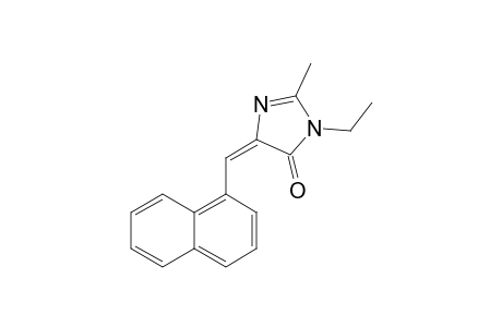1-Ethyl-2-methyl-4-naphth-1-yl-methylidene imidazolin-5-one