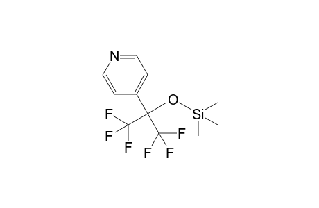 (1,1,1,3,3,3-hexafluoro-2-pyridin-4-ylpropan-2-yl)oxy-trimethylsilane