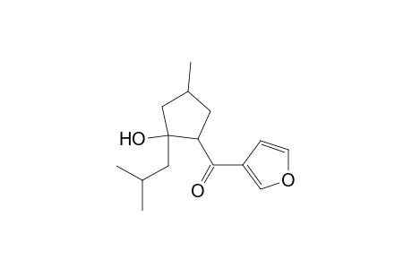 Methanone, 3-furanyl[2-hydroxy-4-methyl-2-(2-methylpropyl)cyclopentyl]-
