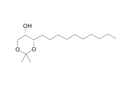 (4S,5S)-Decyl-2,2-dimethyl-1,3-dioxane-5-ol