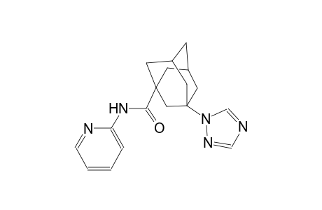 N-(2-pyridinyl)-3-(1H-1,2,4-triazol-1-yl)-1-adamantanecarboxamide