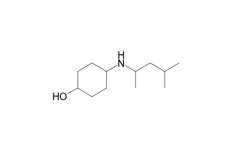 4-(4-Methylpentan-2-ylamino)-1-cyclohexanol