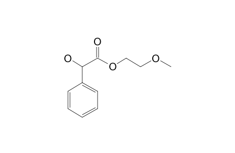 Benzeneacetic acid, .alpha.-hydroxy-, 2-methoxyethyl ester