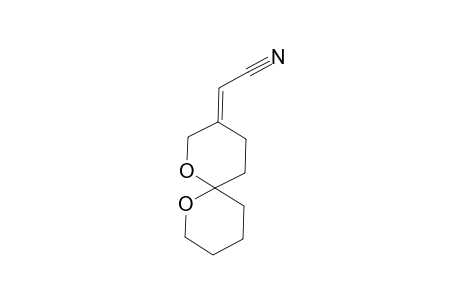(E)-1,7-Dioxaspiro[5.5]undec-3-ylidene-acetonitrile