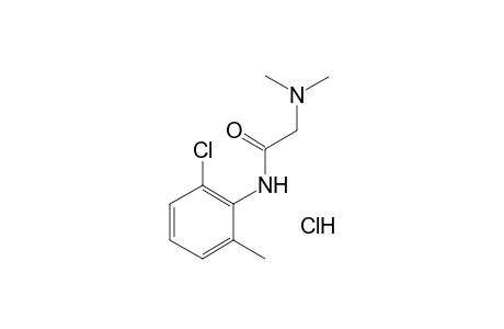 6'-CHLORO-2-(DIMETHYLAMINO)-o-ACETOTOLUIDIDE, MONOHYDROCHLORIDE