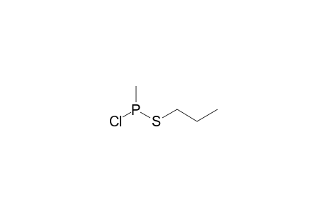 Chloro(methyl)(propylthio)phosphane