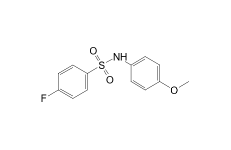 4-fluorobenzenesulfon-p-anisidide