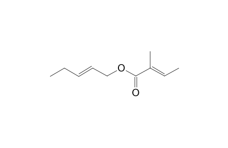 (2E)-pentenyl tiglate
