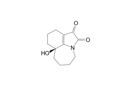 7a-(Hydroxy-4,5,6,7,8,9-hexahydro-10H-azepino[3,2,1-hi]indol-1,2-dione