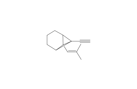 1-Ethynyl-7-(2'-methyl-1'-propenyl)tricyclo[4.1.0.0(2,7)]heptane