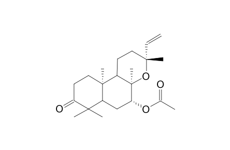 7.alpha.-Acetoxy-3-oxo-ent-13-epi-manoyl oxide