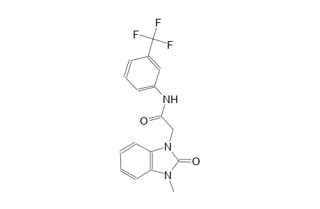 2-(3-methyl-2-oxo-2,3-dihydro-1H-benzimidazol-1-yl)-N-[3-(trifluoromethyl)phenyl]acetamide