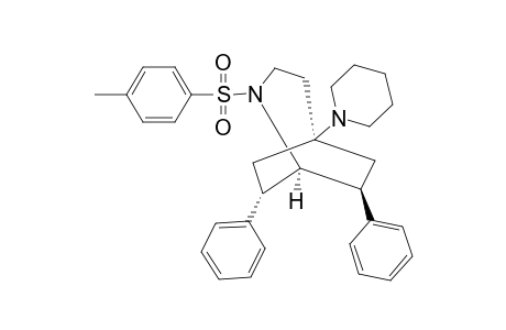 (7RS,8RS)-(+/-)-7,8-DIPHENYL-5-PIPERIDINO-2-(TOLUENE-4-SULFONYL)-2-AZABICYCLO-[3.2.2]-NONANE