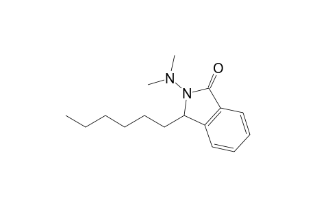 3-n-Hexyl-N-(dimethylamino)dihydroisoindole-1-one
