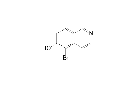 6-isoquinolinol, 5-bromo-
