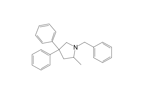 1-Benzyl-2-methyl-4,4-diphenylpyrrolidine