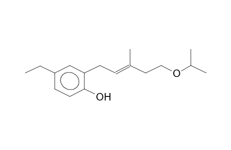 6-ETHYL-2-[3-METHYL-5-(1-METHYLETHOXY)-2(E)-PENTENYL]PHENOL