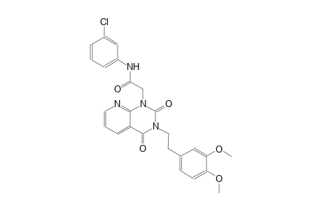 pyrido[2,3-d]pyrimidine-1-acetamide, N-(3-chlorophenyl)-3-[2-(3,4-dimethoxyphenyl)ethyl]-1,2,3,4-tetrahydro-2,4-dioxo-