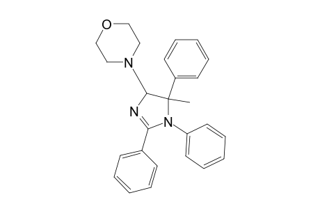 Morpholine, 4-(4,5-dihydro-5-methyl-1,2,5-triphenyl-1H-imidazol-4-yl)-