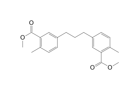 Dimethyl 3,3'-(1,3-propanediyl) bis(6-methylbenzoate)