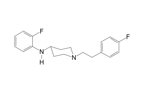 N-(2-Fluorophenyl)-1-[2-(4-fluorophenyl)ethyl]piperidin-4-amine