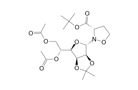 (3S)-2-[(3aS,4S,6R,6aS)-6-[(1R)-1,2-diacetoxyethyl]-2,2-dimethyl-3a,4,6,6a-tetrahydrofuro[3,4-d][1,3]dioxol-4-yl]isoxazolidine-3-carboxylic acid tert-butyl ester