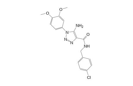 1H-1,2,3-triazole-4-carboxamide, 5-amino-N-[(4-chlorophenyl)methyl]-1-(3,4-dimethoxyphenyl)-