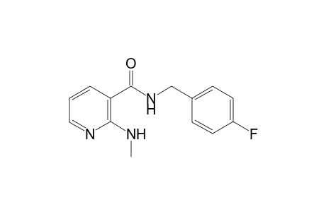 N-(4-fluorobenzyl)-2-(methylamino)nicotinamide