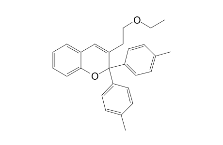 3-(2-Ethoxyethyl)-2,2-di-p-tolyl-2H-chromene