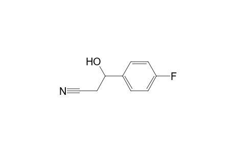 3-(4-fluorophenyl)-3-hydroxypropanenitrile