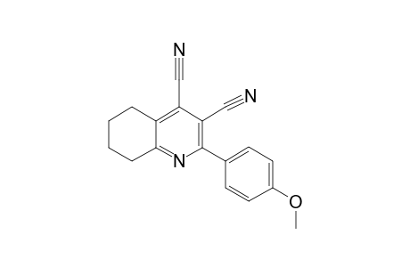 2-(PARA-METHOXYPHENYL)-6,7-TETRAMETHYLENEPYRIDINE-3,4-DICARBONITRILE