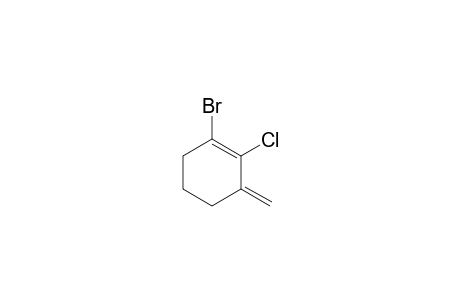 1-Bromo-2-chloro-3-methylenecyclohex-1-ene