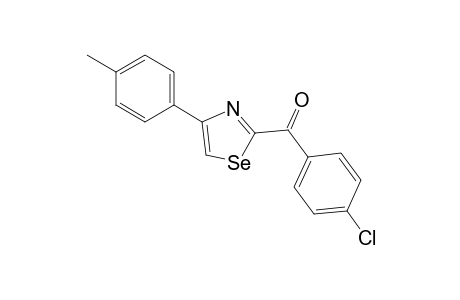 (4-chlorophenyl)-[4-(4-methylphenyl)-1,3-selenazol-2-yl]methanone