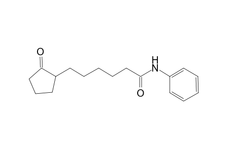 Hexanamide, 6-(2-oxocyclopentyl)-N-phenyl-