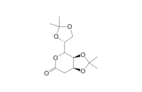 2-DEOXY-3,4:6,7-DI-O-ISOPROPYLIDENE-D-MANNO-HEPTONIC-ACID-1,5-LACTONE