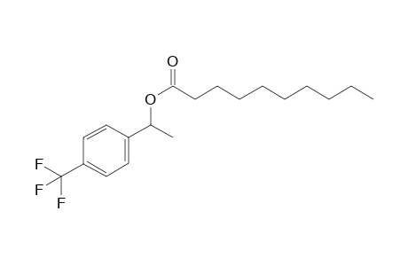 rac-1-[4-(Trifluoromethyl)phenyl]ethyl decanoate
