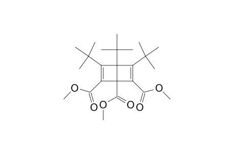 3,4,5-TRI-TERT.-BUTYLBICYCLO-[2.2.0]-HEXA-2,5-DIENE-1,2,6-TRICARBOXYLIC-ACID,TRIMETHYLESTER