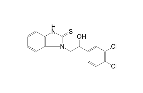 1-[2-(3,4-dichlorophenyl)-2-hydroxyethyl]-1,3-dihydro-2H-benzimidazole-2-thione