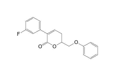 5-(3-fluorophenyl)-2-(phenoxymethyl)-2,3-dihydropyran-6-one