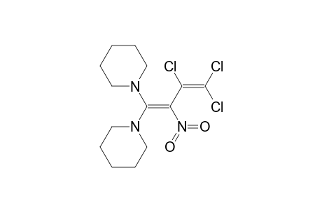 1-[3,4,4-Trichloro-2-nitro-1-(1-piperidinyl)-1,3-butadienyl]piperidine