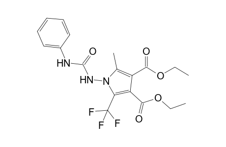 Diethyl 1-[(Anilinocarbonyl)amino]-2-methyl-5-(trifluoromethyl)-1H-pyrrole-3,4-dicarboxylate